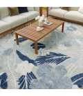 Nourison Home Suncoast Blue SNC01 7ft.10in. x 9ft.10in. Rect. Rug
