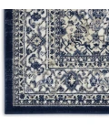 Nourison Cyrus Ivory Navy CYR01 2ft.2in. x 7ft.6in. Rect. Rug