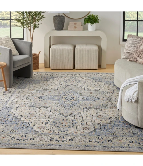 Nourison Nourison Essentials Persian Blue NRE07 10 ft. X 14 ft. Rect. Rug