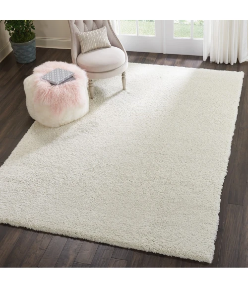 Nourison Malibu Shag Area Rug MSG01-Ivory