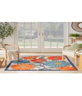 Nourison Aloha Multicolor ALH33 5 ft. Square Rug