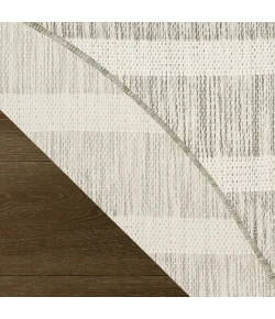 Nourison Positano Grey Ivory POS03 4ft. Round Rug