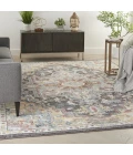 Nourison Home Soraya Charcoal SOR04 7ft.10in. x 9ft.10in. Rect. Rug