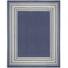 Nourison Home Horizon Indoor/Outdoor HOZ03 Navy 10 ft. X 14 ft. Area Rug