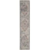Nourison Home Homestead Blue HMS03 2ft.7in. x 12ft. Rect. Rug
