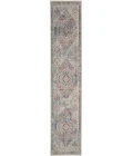 Nourison Home Homestead Blue HMS03 2ft.7in. x 12ft. Rect. Rug