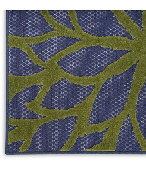 Nourison Aloha Navy Multicolor ALH05 10ft. x 14ft. Rect. Rug