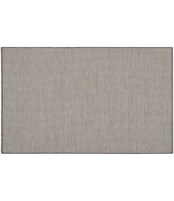 Nourison Home Courtyard COU01 Ivory Charcoal 5 ft. Square Area Rug