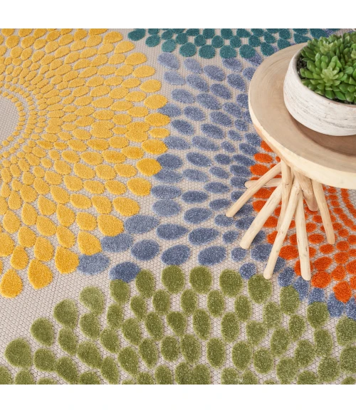 Nourison Aloha Area Rug ALH29 Multicolor