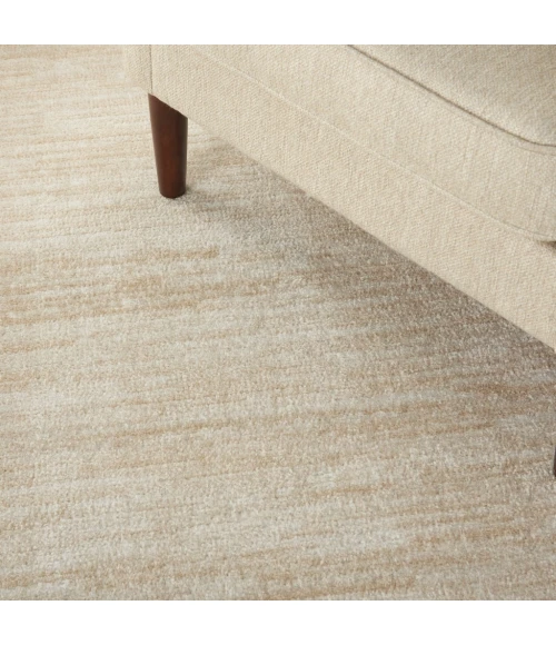 Nourison Essentials Ivory Beige Area Rug NRE01-Ivory Beige