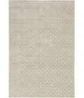 Nourison Home Washable Charm Grey WCH03 5ft. x 7ft. Rect. Rug