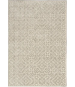 Nourison Home Washable Charm Grey WCH03 5ft. x 7ft. Rect. Rug