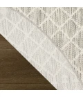 Nourison Positano Light Grey POS02 8ft. Round Rug