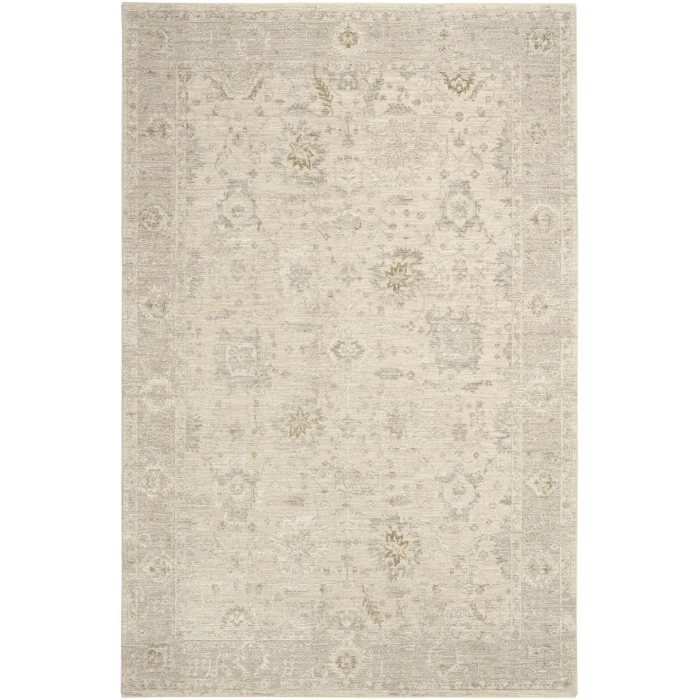 Nourison Home Moonlit Grey MLI01 7ft.10in. x 10ft.2in. Rect. Rug