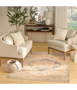 Nourison Home Vintage Washables VWS15 Multicolor 5 ft. 3 in. X 7 ft. 3 in. Area Rug