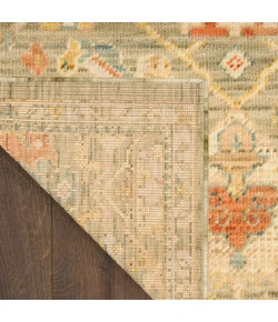 Nourison Antique Bloom Sage Multicolor ANB02 2ft. x 3ft. Rect. Rug
