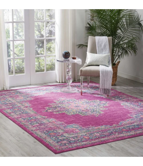 Nourison Passion Area Rug PSN03-Fuchsia