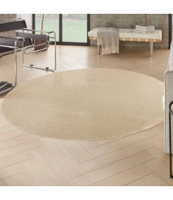 Nourison Home Tulum TLM03 Cream 8 ft. Round Area Rug