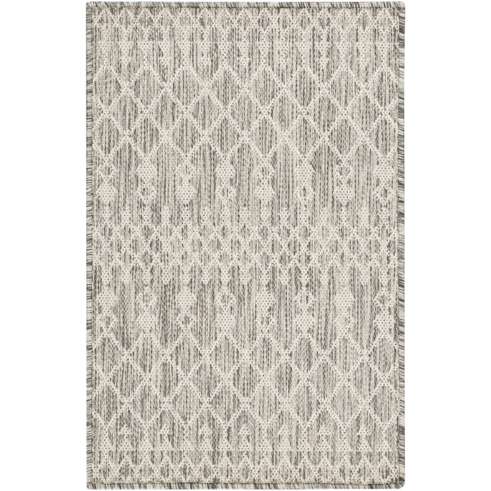 Nourison Home Positano Grey POS02 2ft. x 3ft. Rect. Rug