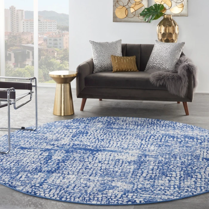 Nourison Whimsicle Area Rug WHS07-Ivory Navy