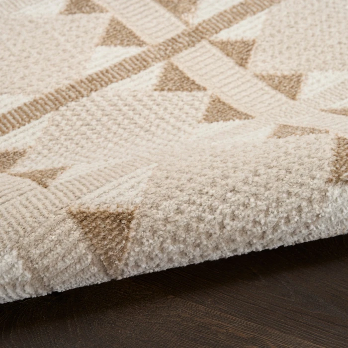 Nourison Nordic Taupe NRC06 8 ft. X 10 ft. Rect. Rug