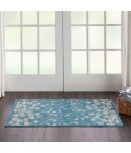Nourison Tranquil Area Rug TRA04-Turquoise