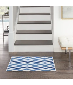 Nourison Home Whimsicle WHS04 Ivory Blue 2 ft. X 3 ft. Area Rug