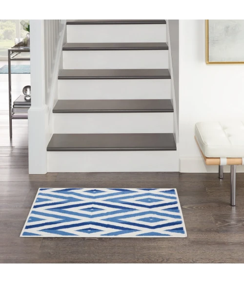 Nourison Whimsicle Area Rug WHS04-Ivory Blue