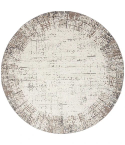 Nourison Elation Area Rug ETN05 Ivory Grey