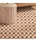 Nourison Nordic Rust NRC14 8ft. x Round Round Rug