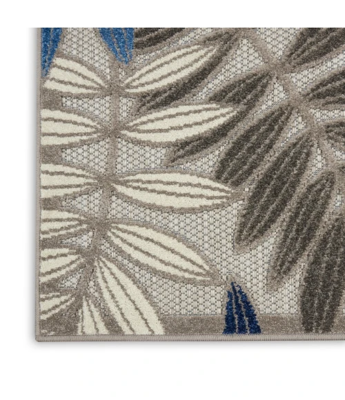 Nourison Aloha Runner Area Rug ALH18-Grey/Blue