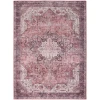 Nourison Home Nourison Washables NWB15 Red 4 ft. X 6 ft. Area Rug