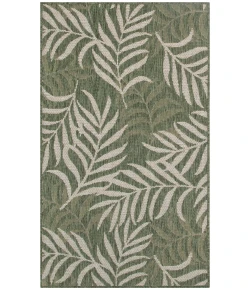 Nourison Home Garden Oasis GOA01 Green Ivory 2 ft. X 4 ft. Area Rug