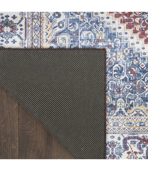 Nourison Vintage Home Red Blue VNH01 5ft. x 7ft. Rect. Rug