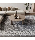 Nourison Astra Machine Washable Slate ASW20 9 ft. x 12 ft. Rect. Rug