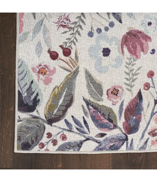 Nourison Nourison Washables Ivory Pink NWB01 2 ft. X 3 ft. Rect. Rug
