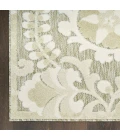 Nourison Aloha Ivory Sage ALH17 5 ft. 3 in. X 7 ft. 5 in. Rect. Rug