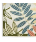 Nourison Aloha Ivory Rose ALH18 3 ft. 6 in. X 5 ft. 6 in. Rect. Rug