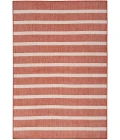 Nourison Positano Terracotta Ivory POS03 6 ft. X 9 ft. Rect. Rug