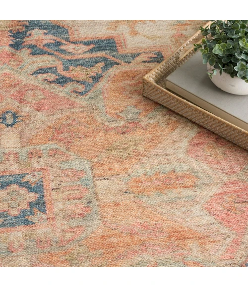 Nourison Vintage Washables Multicolor VWS15 5 ft. 3 in. X 7 ft. 3 in. Rect. Rug