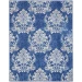 Nourison Home Whimsicle WHS11 Navy Ivory 7 ft. X 10 ft. Area Rug