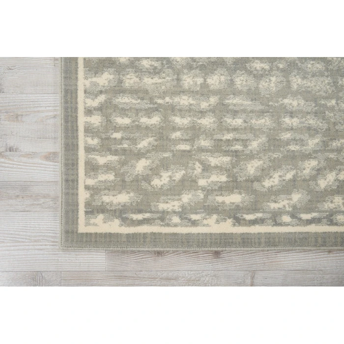 Nourison Riviera Silver RI07 7ft. 9in. x 10ft. 10in. Rect. Rug
