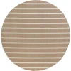 Nourison Positano Jute Ivory POS03 8ft. Round Rug