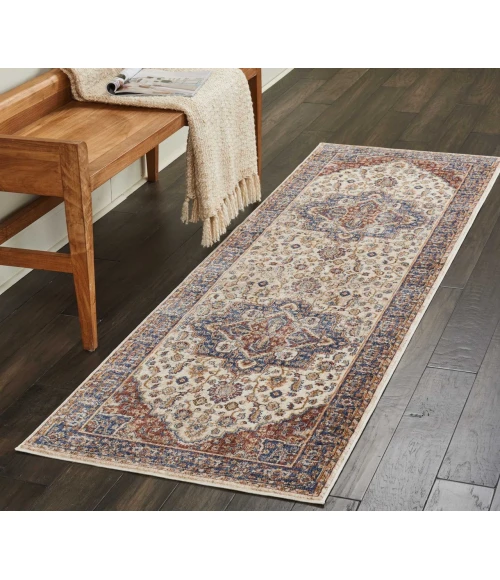Nourison Home Lagos Red LAG01 2ft.3in. x 7ft.6in. Rect. Rug