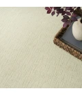 Nourison Strata Ivory SSS01 5ft.3in. x 7ft.3in. Rect. Rug