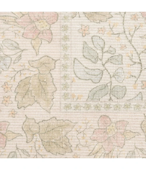 Nourison Home Botanical Washables Beige BOT03 2ft. x 6ft. Rect. Rug