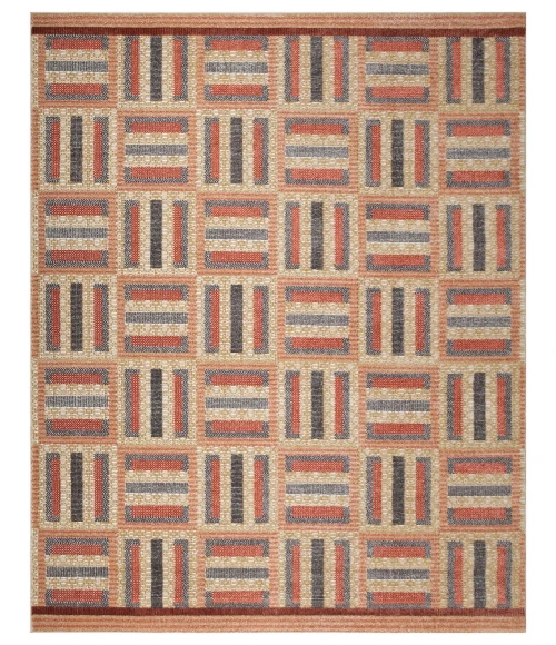 Nourison Nordic Multicolor NRC11 8 ft. X 10 ft. Rect. Rug