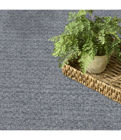 Nourison Home Tulum Blue TLM02 8ft. x Round Round Rug