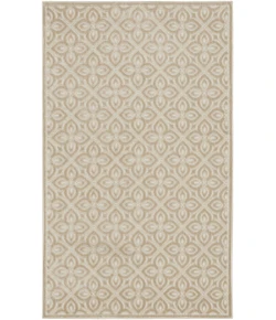 Nourison Home Washable Charm Beige WCH03 3ft. x 5ft. Rect. Rug