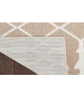 Nourison Astra Machine Washable Taupe ASW10 5 ft. 3 in. X 7 ft. Rectangle Rug